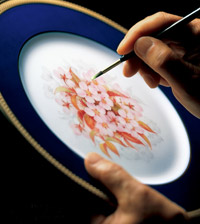 ���p�I���l�̂����q�����̎�`���̊G�t